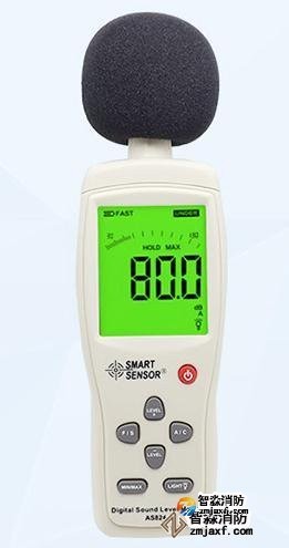數字聲級計量程：30dB～130dB；精度：1.5dB